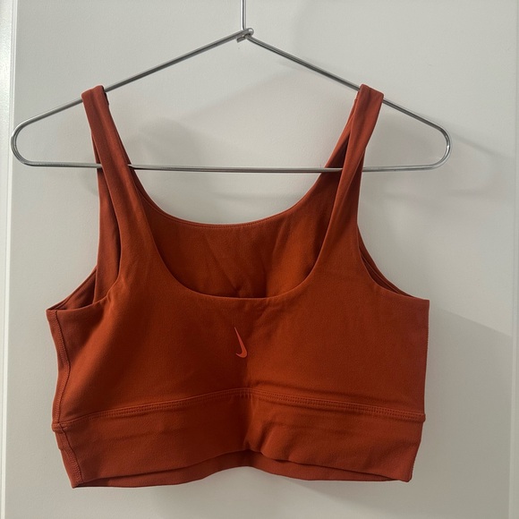 Nike Alate Solo Sport Bra | Rust Orange | M - Picture 2 of 2